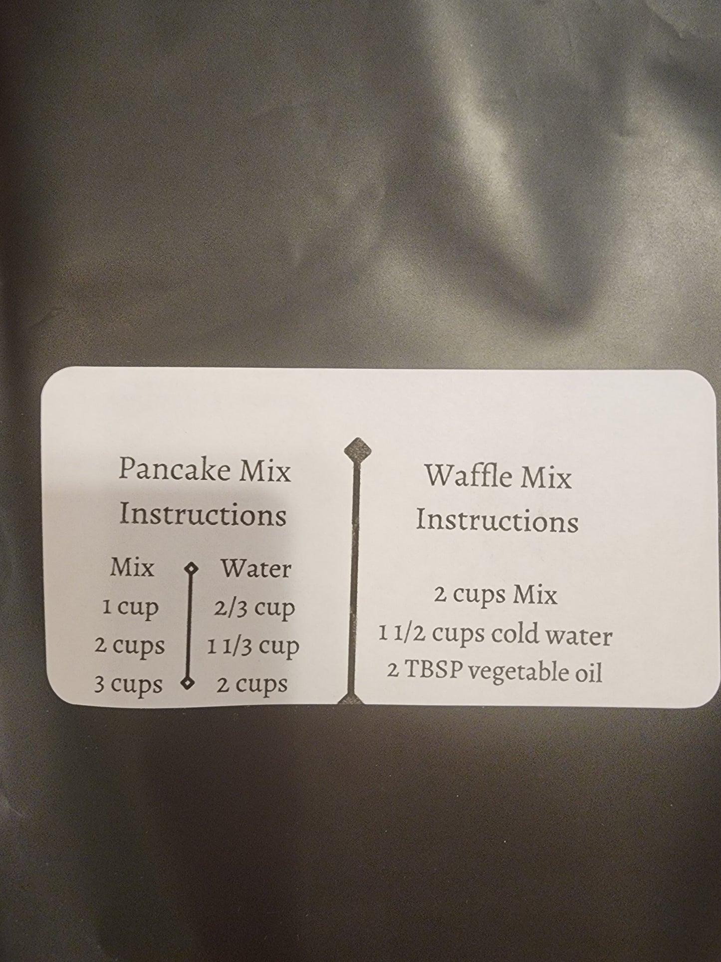 Banana Pancake Mix